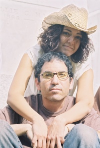 Fuzz and Carrie Press Photo